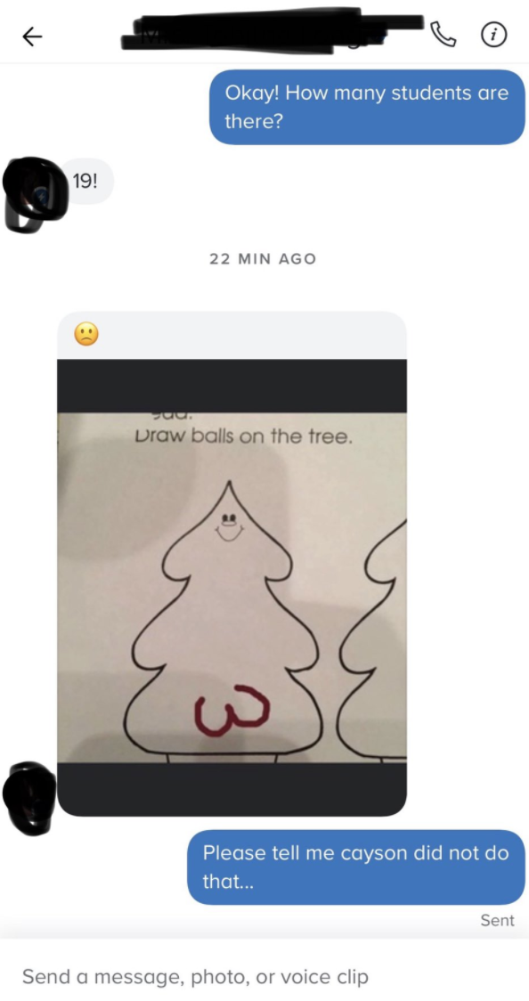 Person draws balls on the Christmas tree