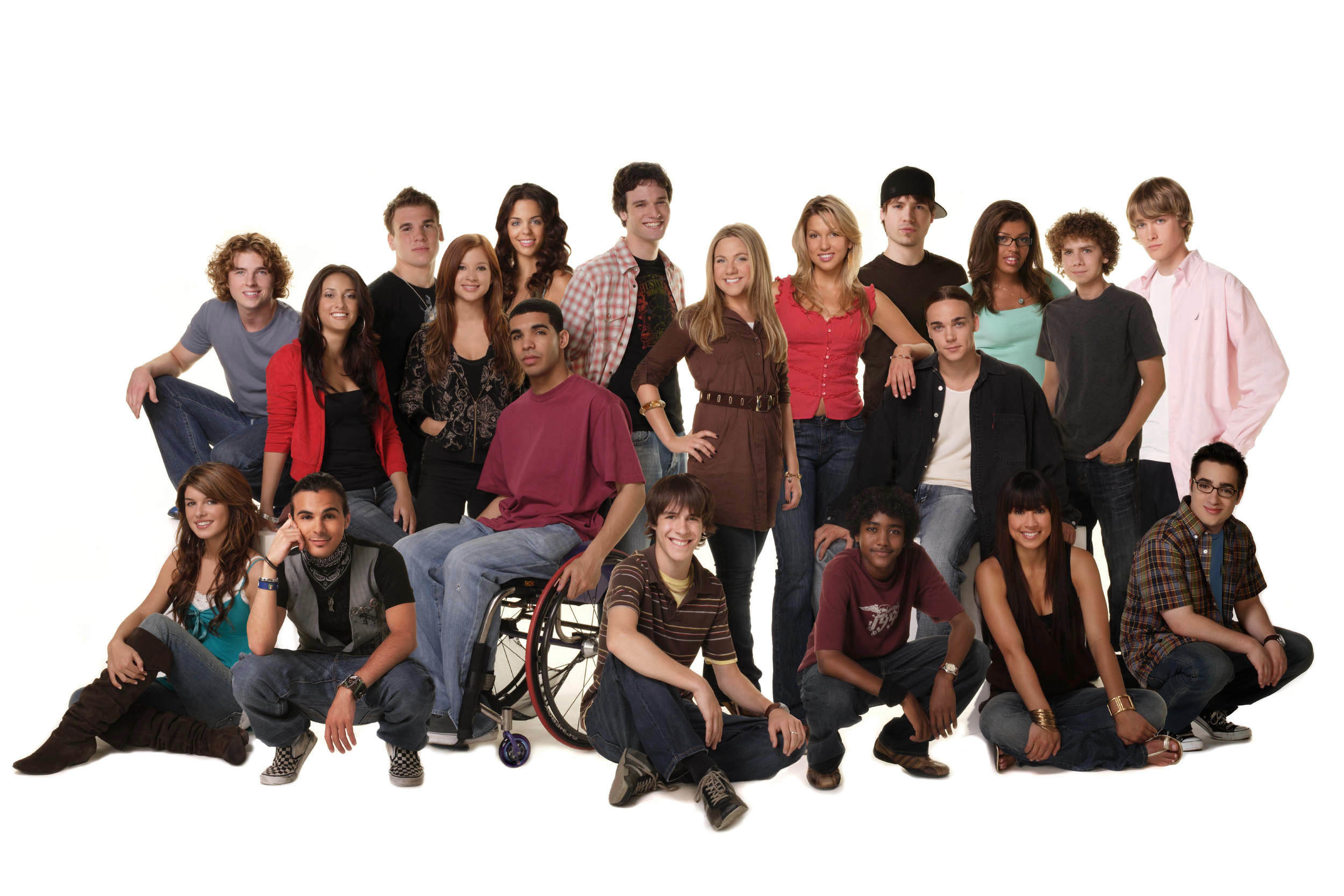 And finally...basically everyone from Skins and Degrassi. 