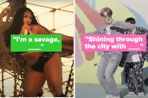 Megan Thee Stallion and BTS