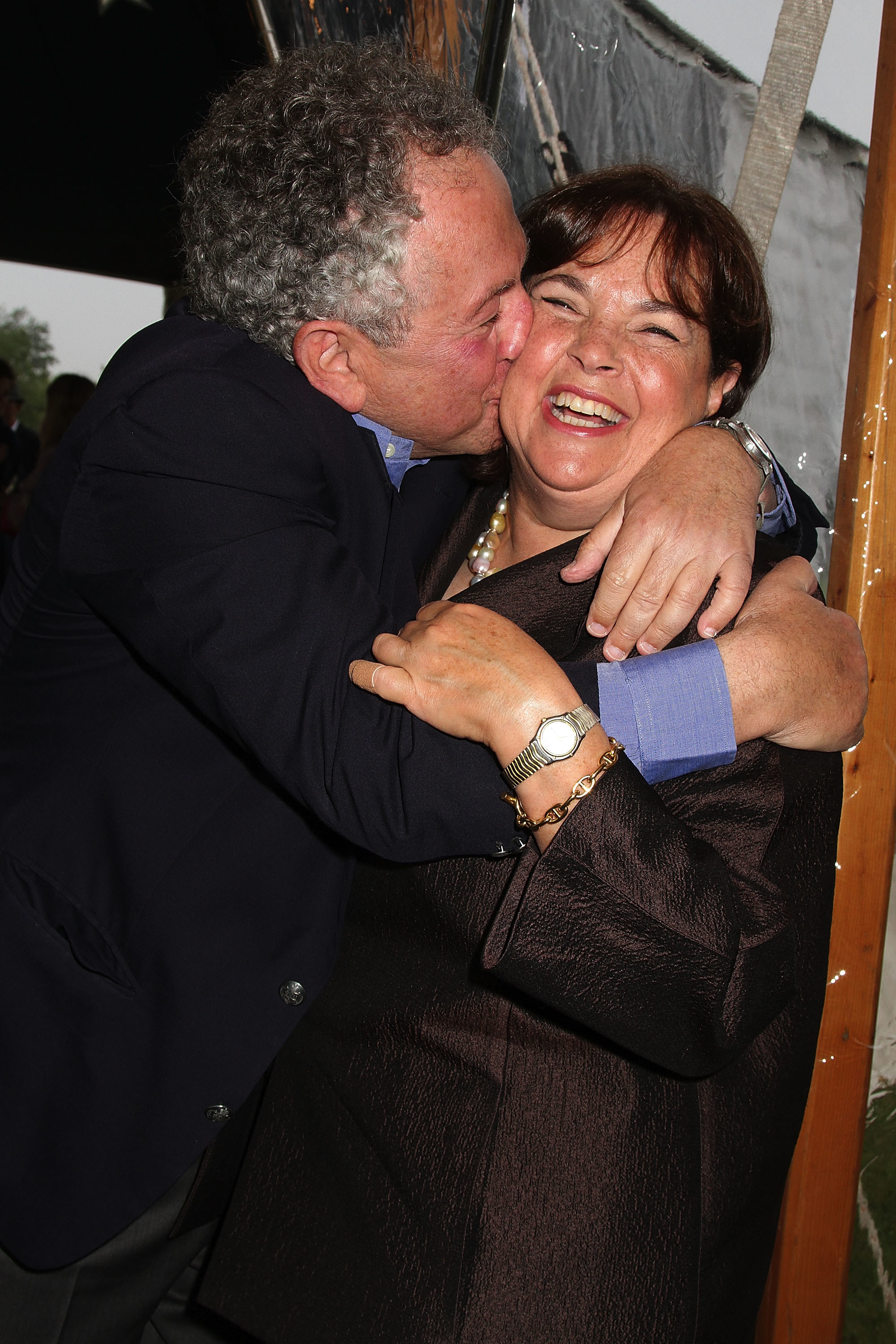 Jeffrey Garten and Ina Garten attend the &quot;Barefoot Under the Stars&quot; event at the Wolffer Estate Vineyard on June 25, 2011 in Sagaponack, New York