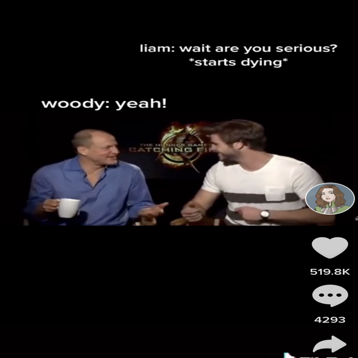 Screenshot of Liam saying, "Seriously?"