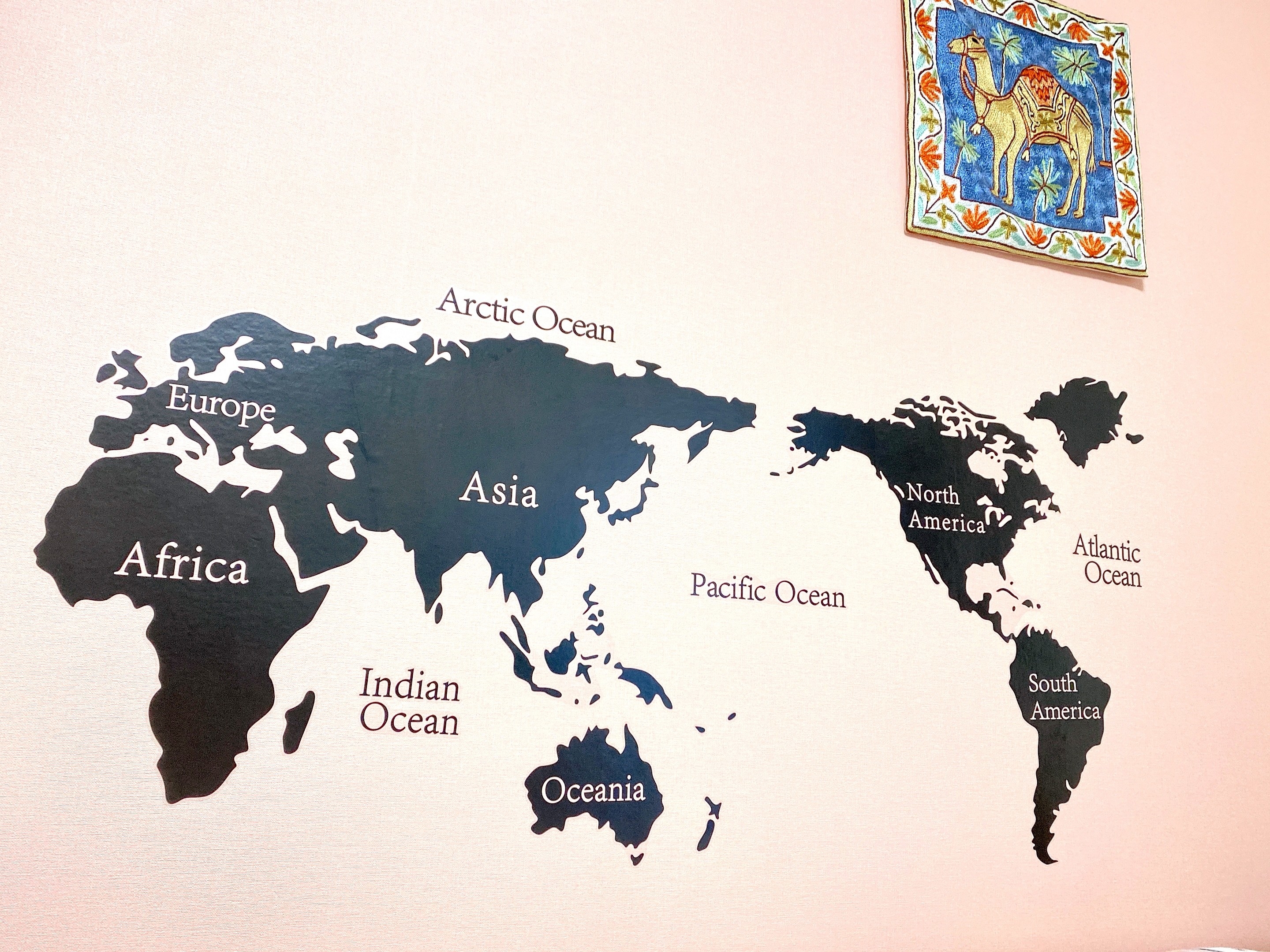 ウォールステッカー 世界地図 子供部屋 大きな夢 世界へ ワールド 壁シールウォールステッカー 世界へ 世界地図 子供部屋 壁シール ワールド 大きな夢
