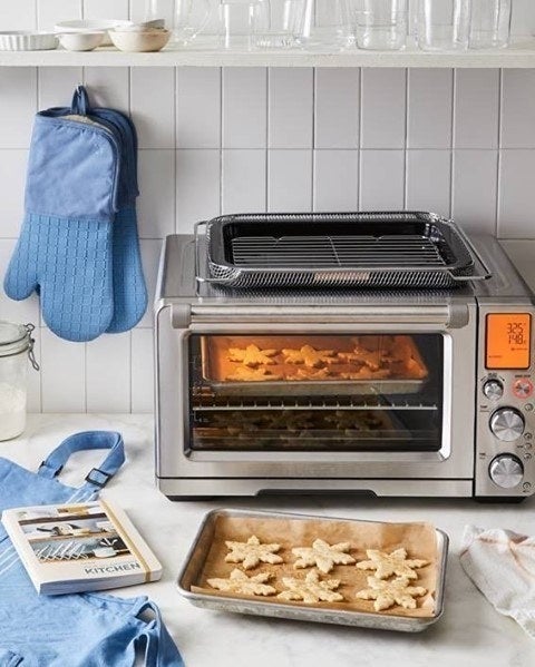 Pro Breeze 12.7 Quart Air Fryer Oven - Large Air Fryer Toaster Oven, 12 Cooking Modes Including Rotisserie & Food Dehydrator, 19 Accessories