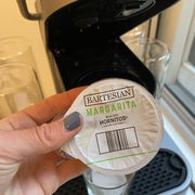 Hannah Loewentheil holding the margarita pod