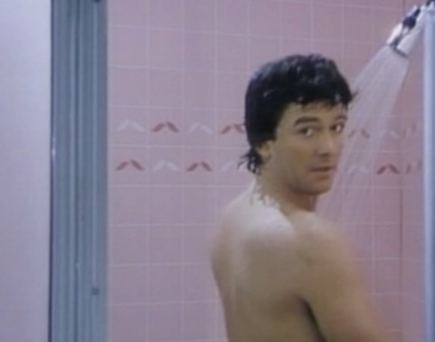 Bobby in the shower