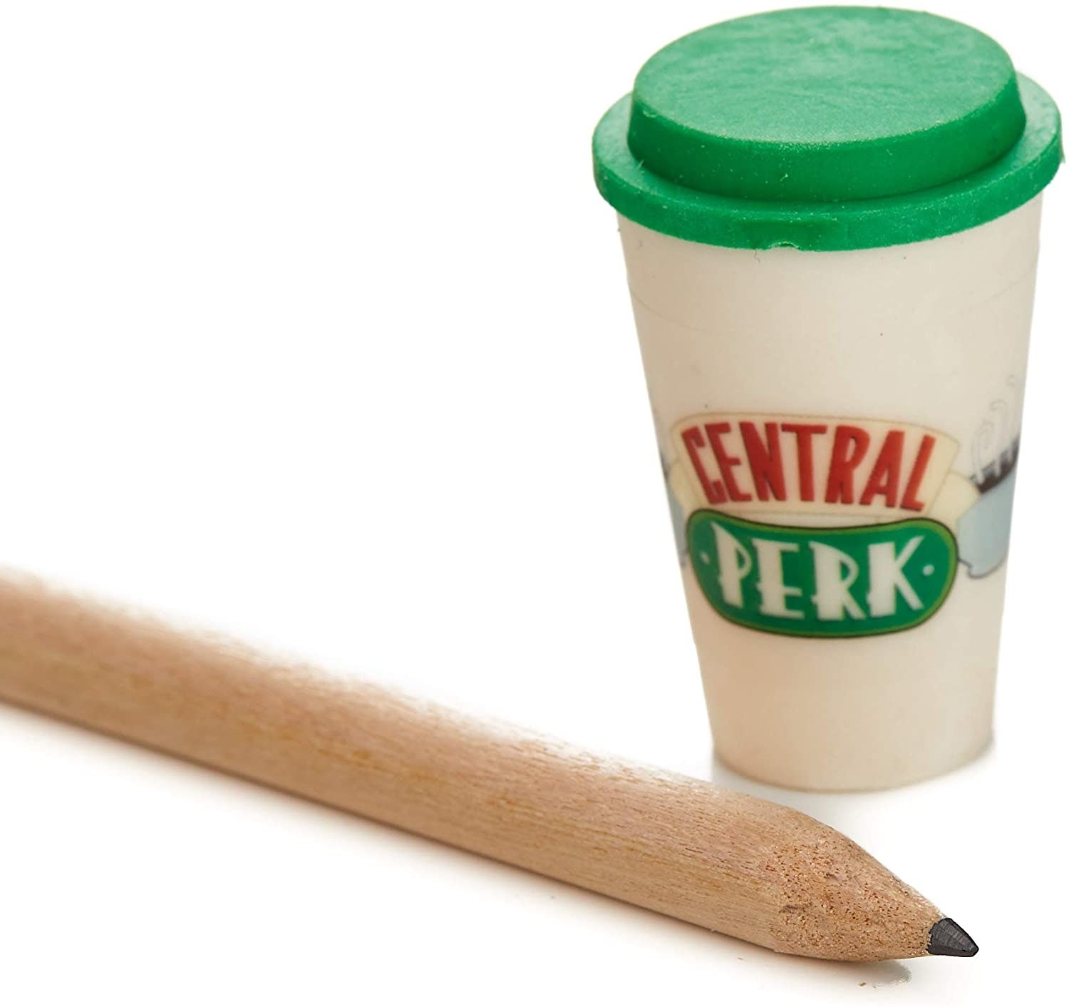 erasers shaped like central perk coffee cup 