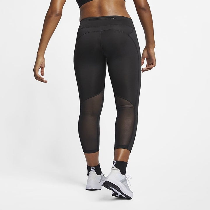 the leggings with mesh detailing 