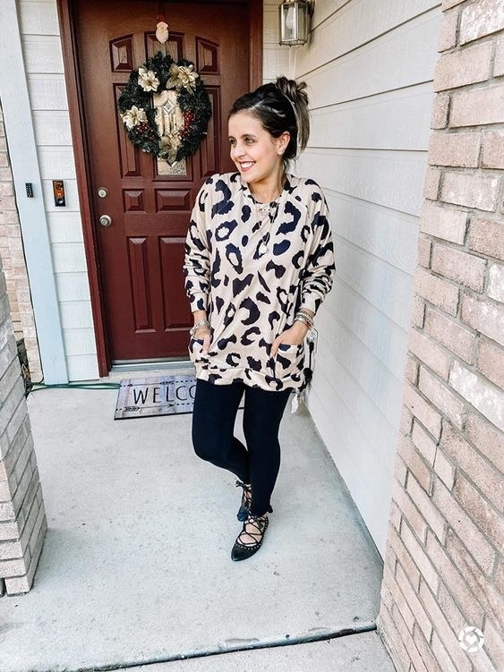 Something navy leopard on sale cardigan