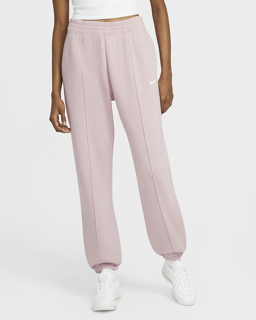 light pink sweatpants nike