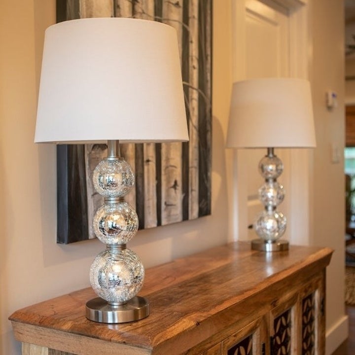 three-level table lamps