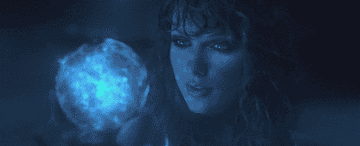 a gif of taylor swift in the ready for it music video