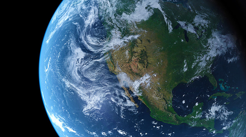 North America from Space