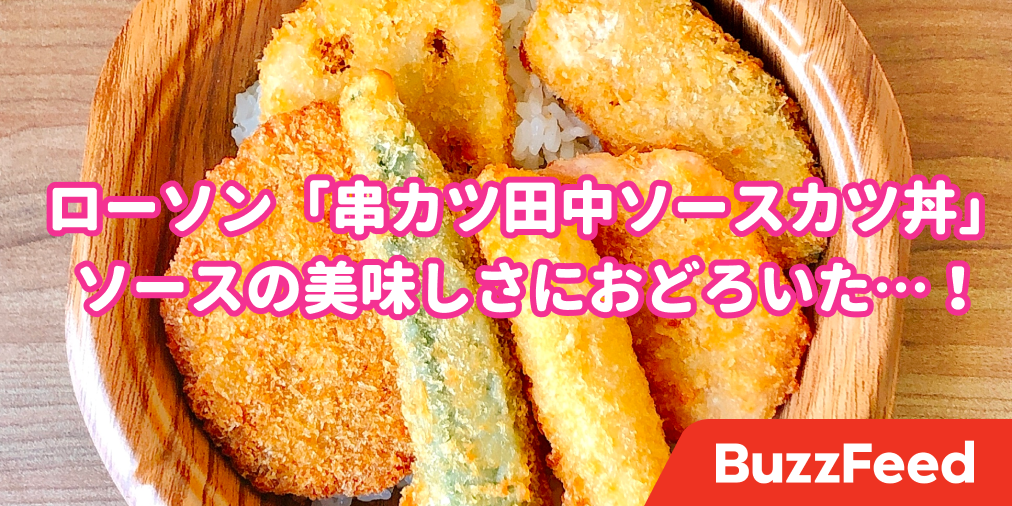 なんじゃこの美味さ ローソンが串カツ田中とコラボした ソースカツ丼 のクオリティにビビる なんじゃこの美味さ ローソンが串カツ田中とコラボした ソースカツ丼 のクオリティにビビる