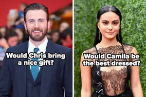 Chris Evans and Camila Mendes