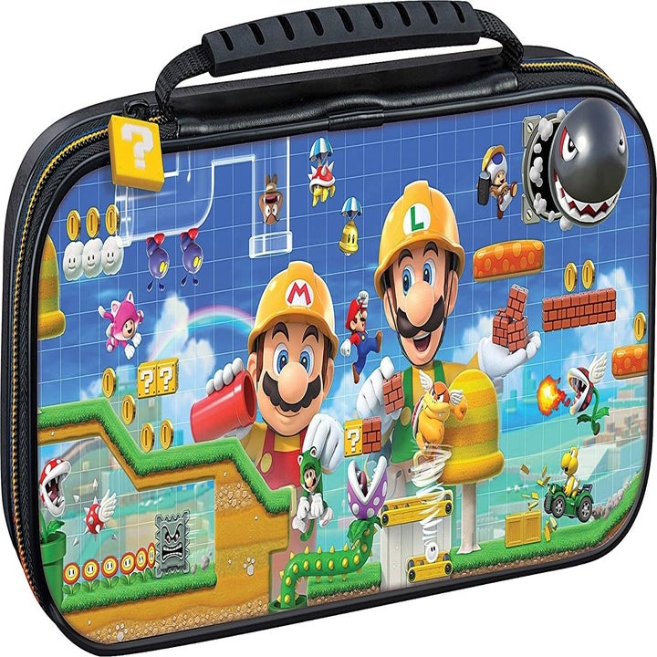Super Mario Maker 2 Nintendo Switch carrying case