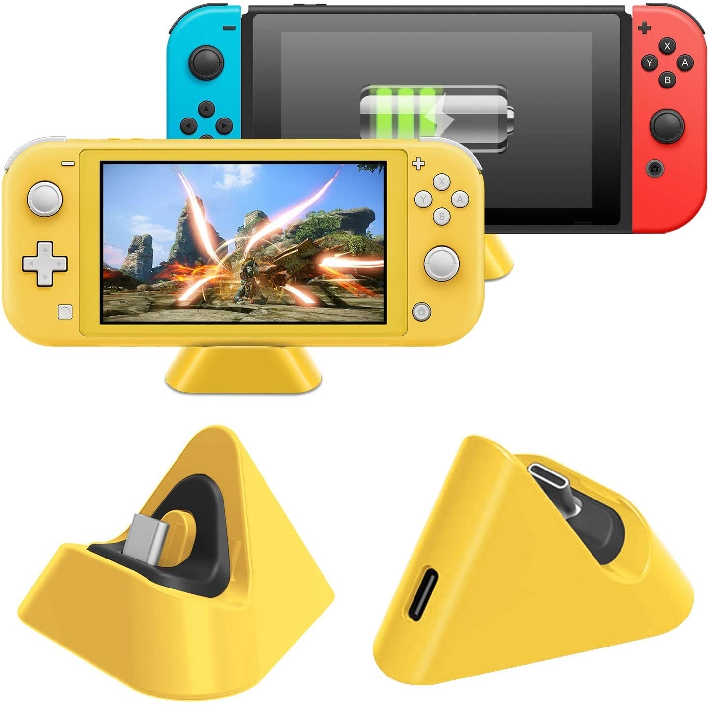 can you use a switch lite with a dock