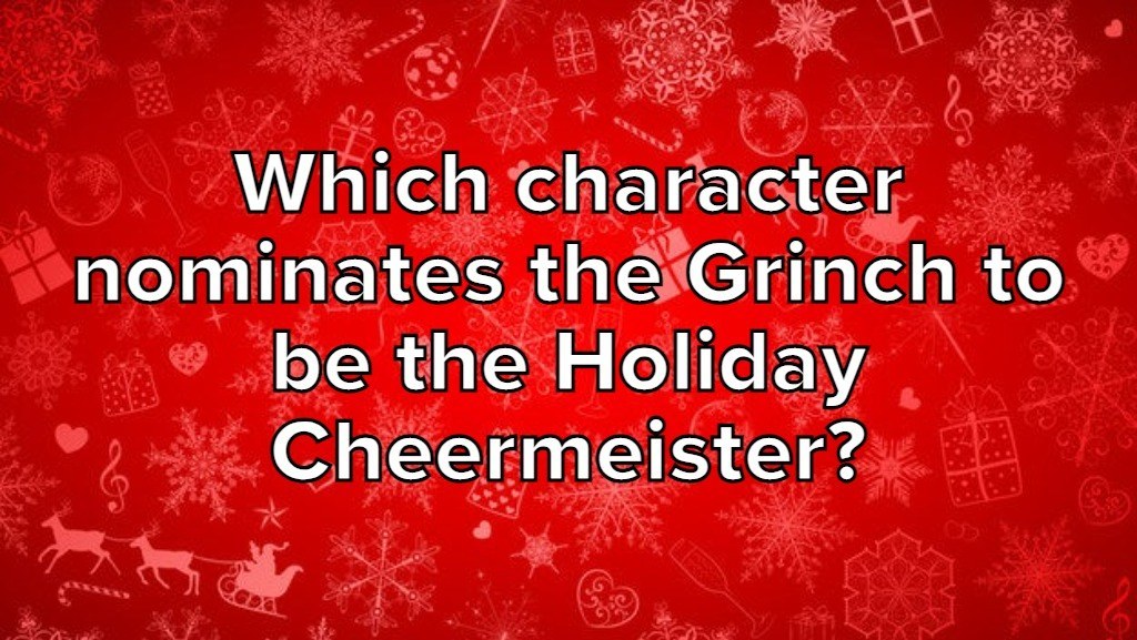 Jim Carrey S How The Grinch Stole Christmas Trivia Quiz