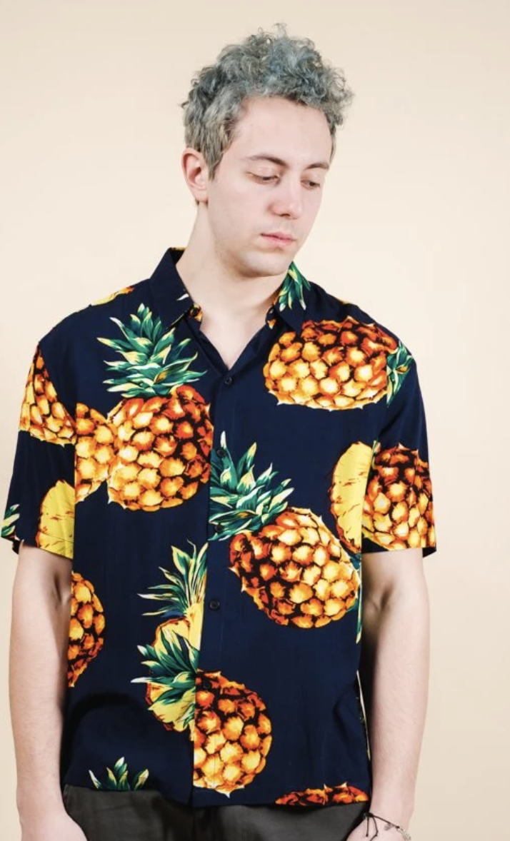 Pineapple pattern shirt
