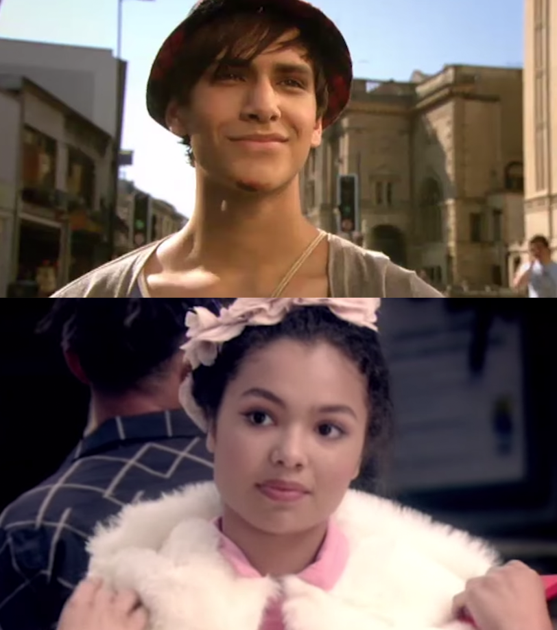 Luke Pasqualino as Freddie Freddie McClair and Jessica Sula as Grace Blood in the show &quot;Skins.&quot;