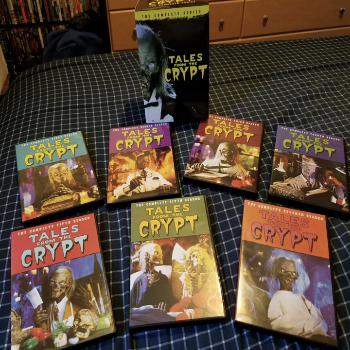 reviewer photo of the Tales from the Crypt DVD set 