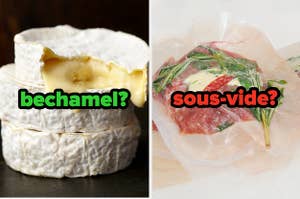 bechamel and sous-vide
