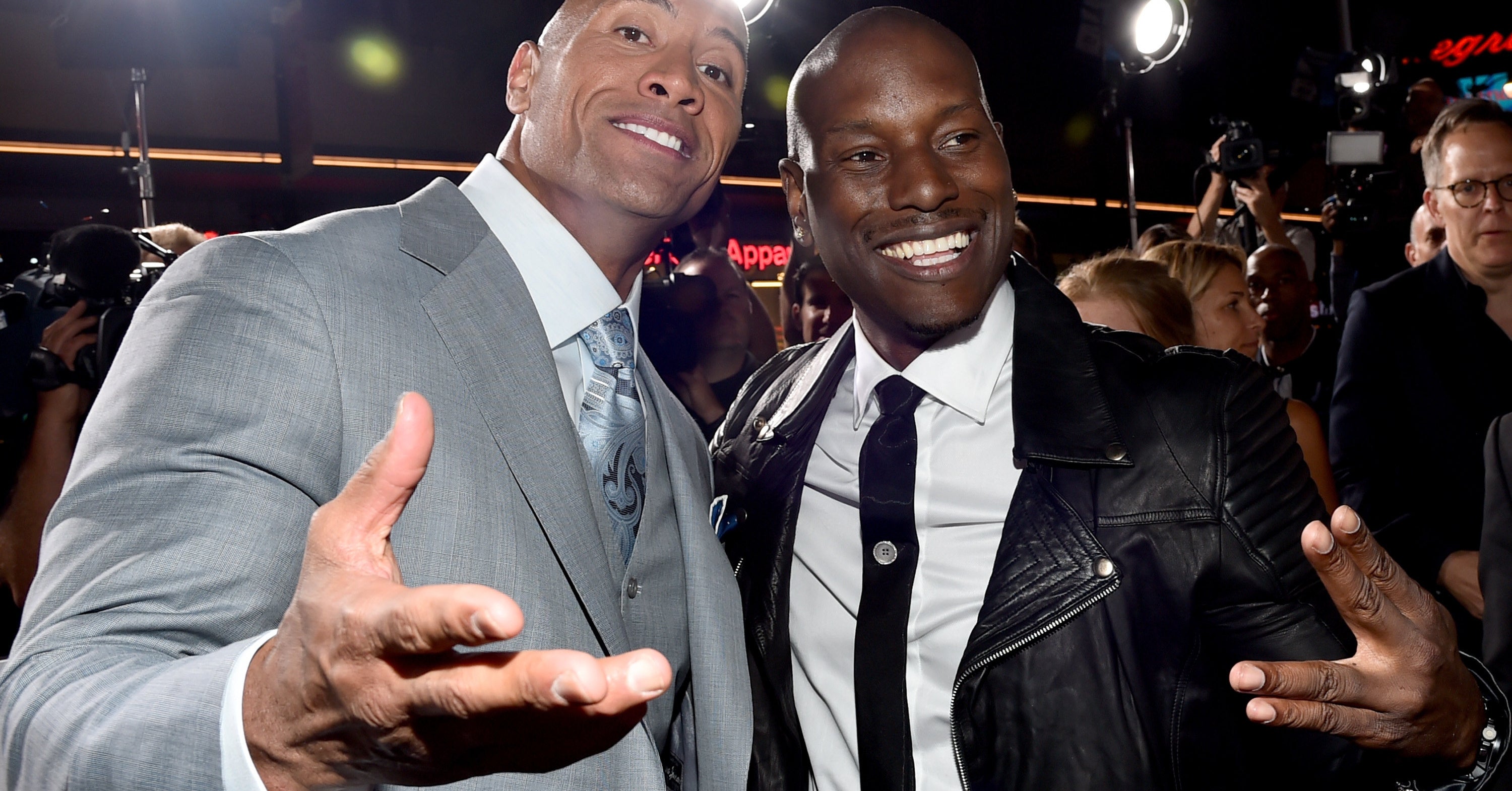 Tyrese Gibson And The Rock Are Friends Again