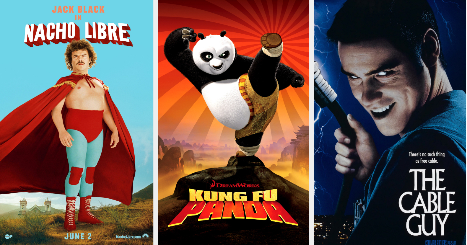 Jack Black on 'Kung Fu Panda' connection to 'Nacho Libre' and