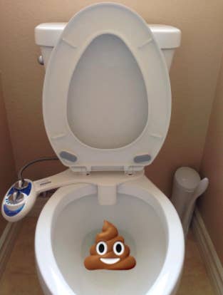 Project emojis into your toilet bowl with this device because who