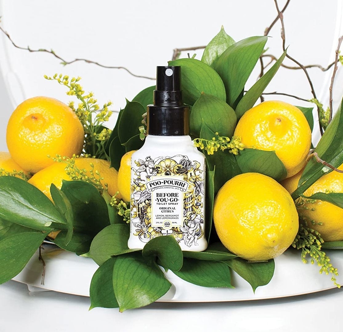 bottle of poo-pouri 