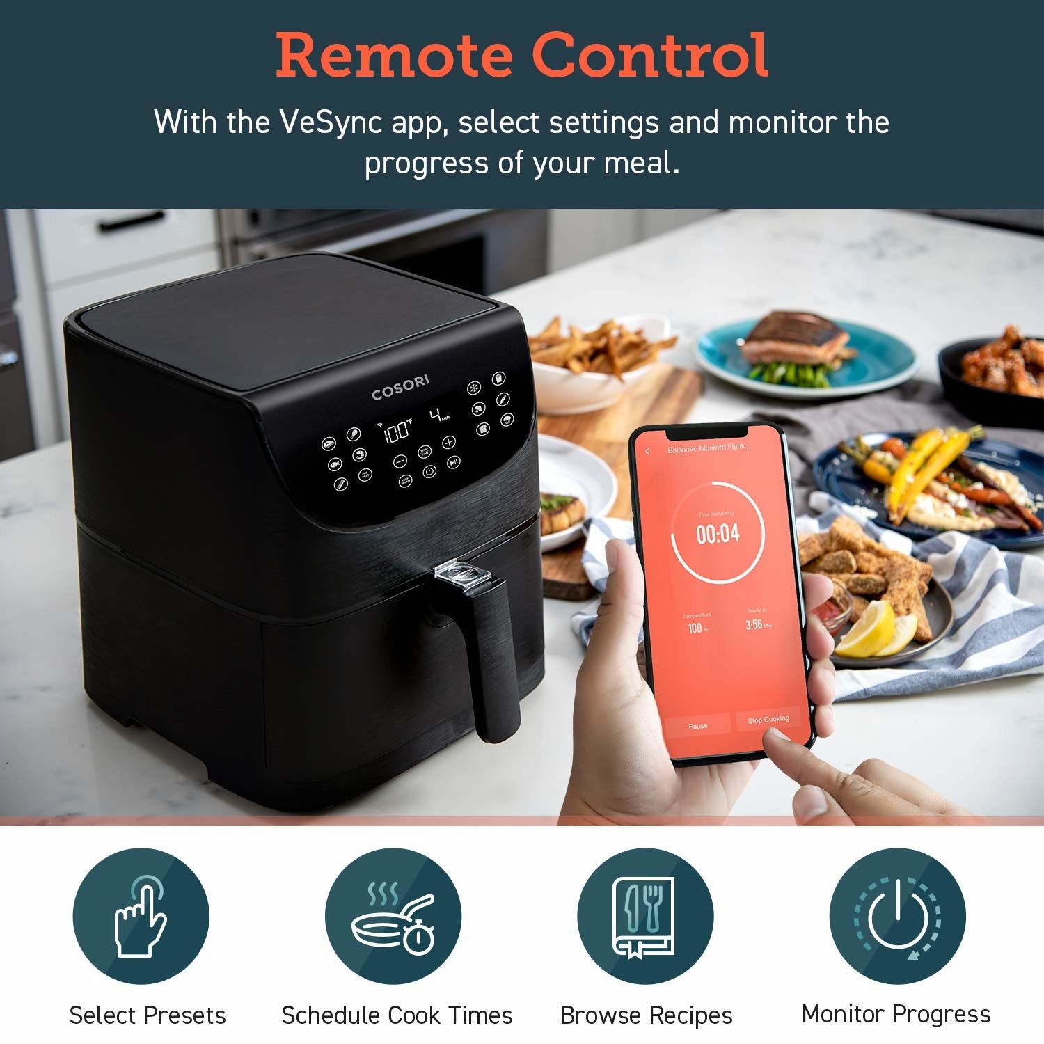 Cosori air fryer clearance connect to wifi