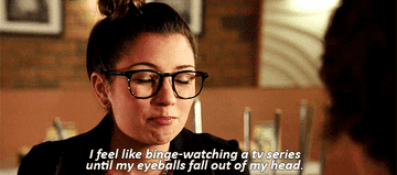 Imogen from &quot;Degrassi&quot;: &quot;I feel like binge-watching a TV series until my eyeballs fall out&quot;
