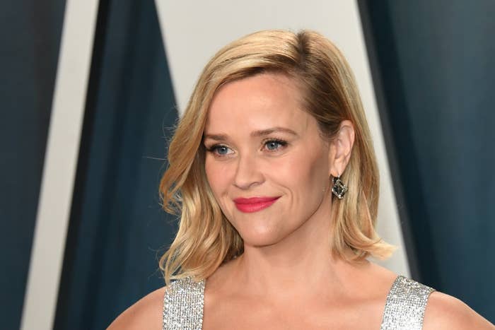 Reese Witherspoon attends 2020 Vanity Fair Oscar Party Hosted By Radhika Jones at Wallis Annenberg Center for the Performing Arts on February 09, 2020 in Beverly Hills, California