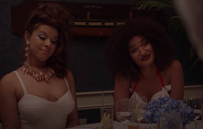 Women in "Pose" smiling and nodding