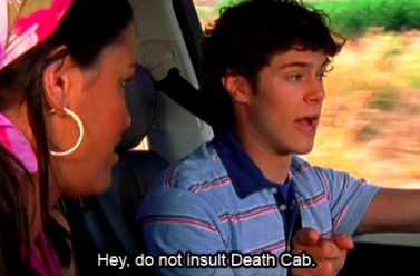 Seth to Summer, "Do not insult Death Cab"