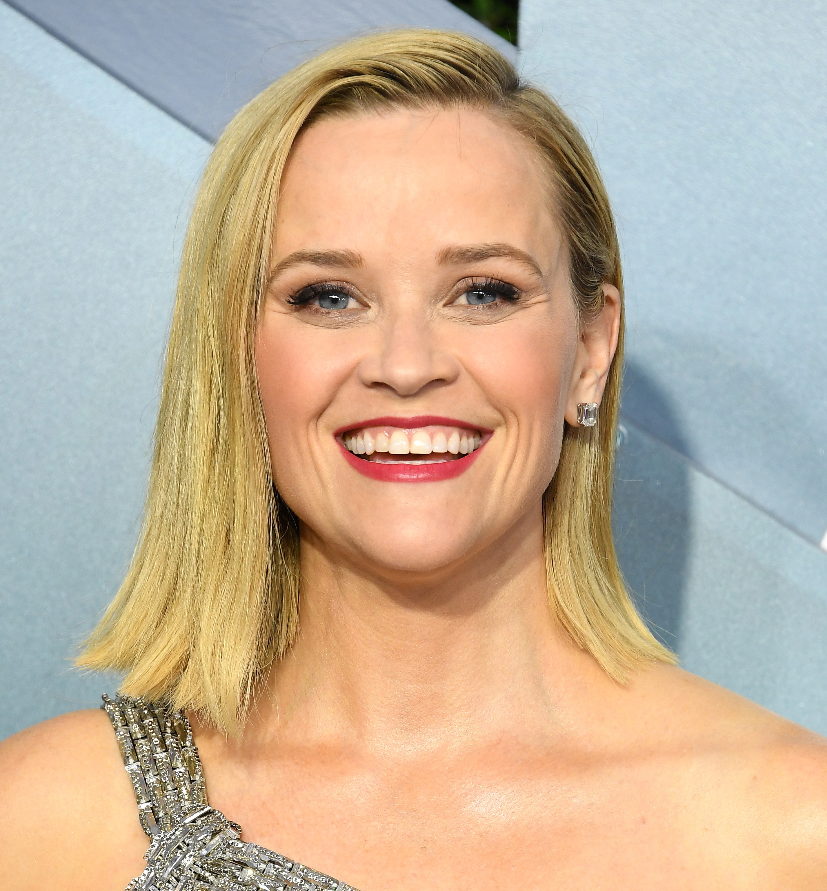 Reese Witherspoon arrives at the 26th Annual Screen Actors Guild Awards at The Shrine Auditorium on January 19, 2020 in Los Angeles, California