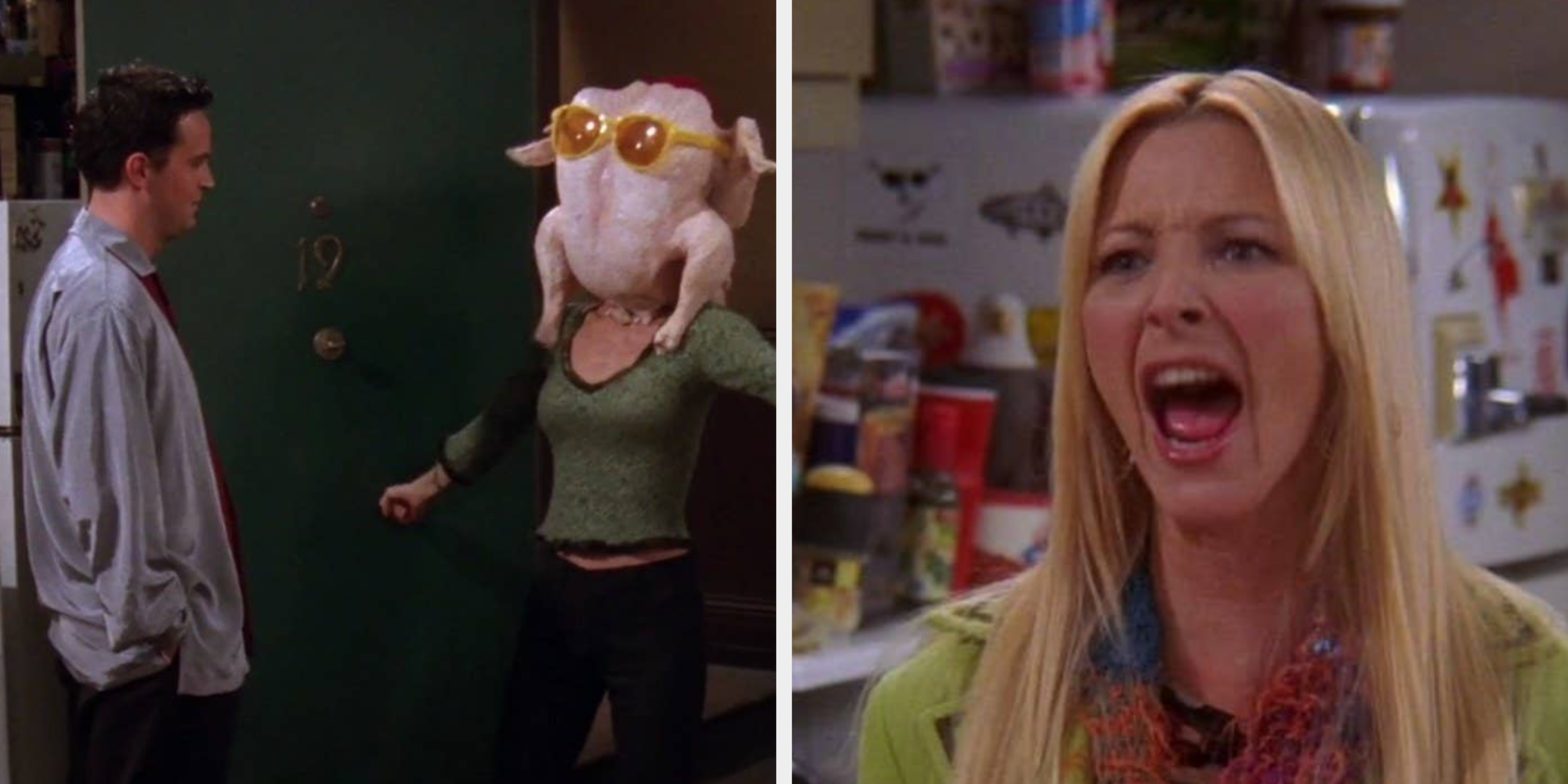 Friends Monica With Turkey GIF