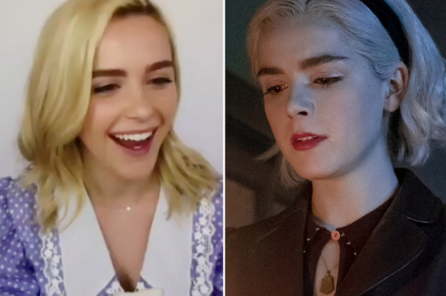 The "Chilling Adventures Of Sabrina" Cast Found Out Which "CAOS" And "Riverdale" Characters They're A Combo Of, And Now You Can Too