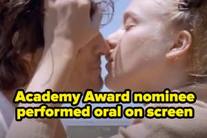 Chloe Sevigny and Vincent Gallo kiss