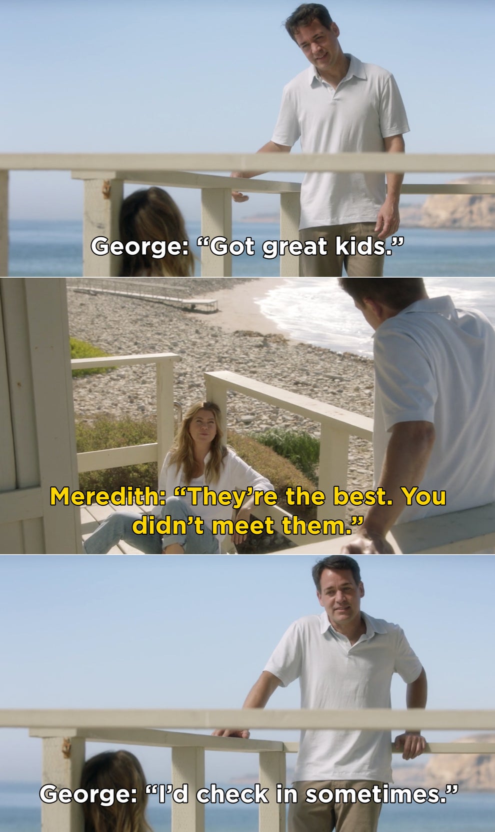 Grey's Anatomy George Return