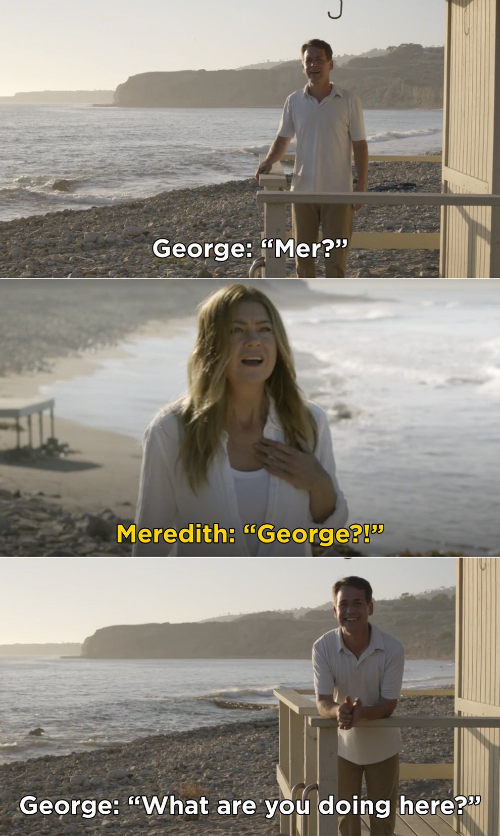 Grey's Anatomy George Return