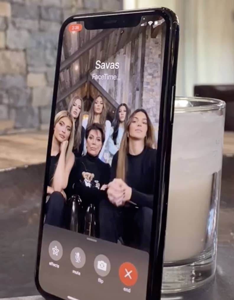 The Kardashians Prank Famous Friends On Facetime