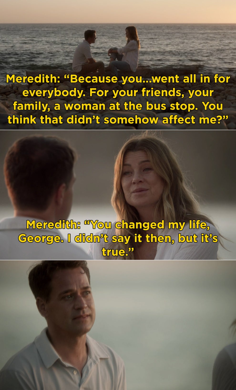 Grey's Anatomy George Return