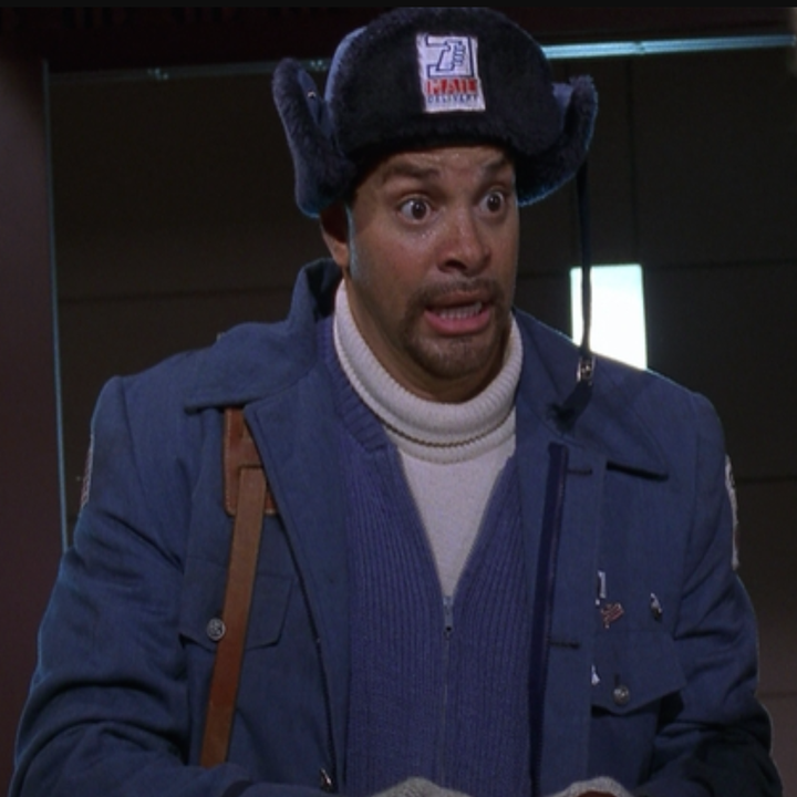 Sinbad in "Jingle All the Way"