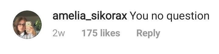 This fan's comment on Sarah Paulson's Instagram post about the sweater has almost 200 likes
