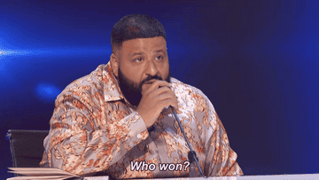 DJ Khaled asks &quot;Who won?&quot; as a singing competition panelist on &quot;The Four&quot; 