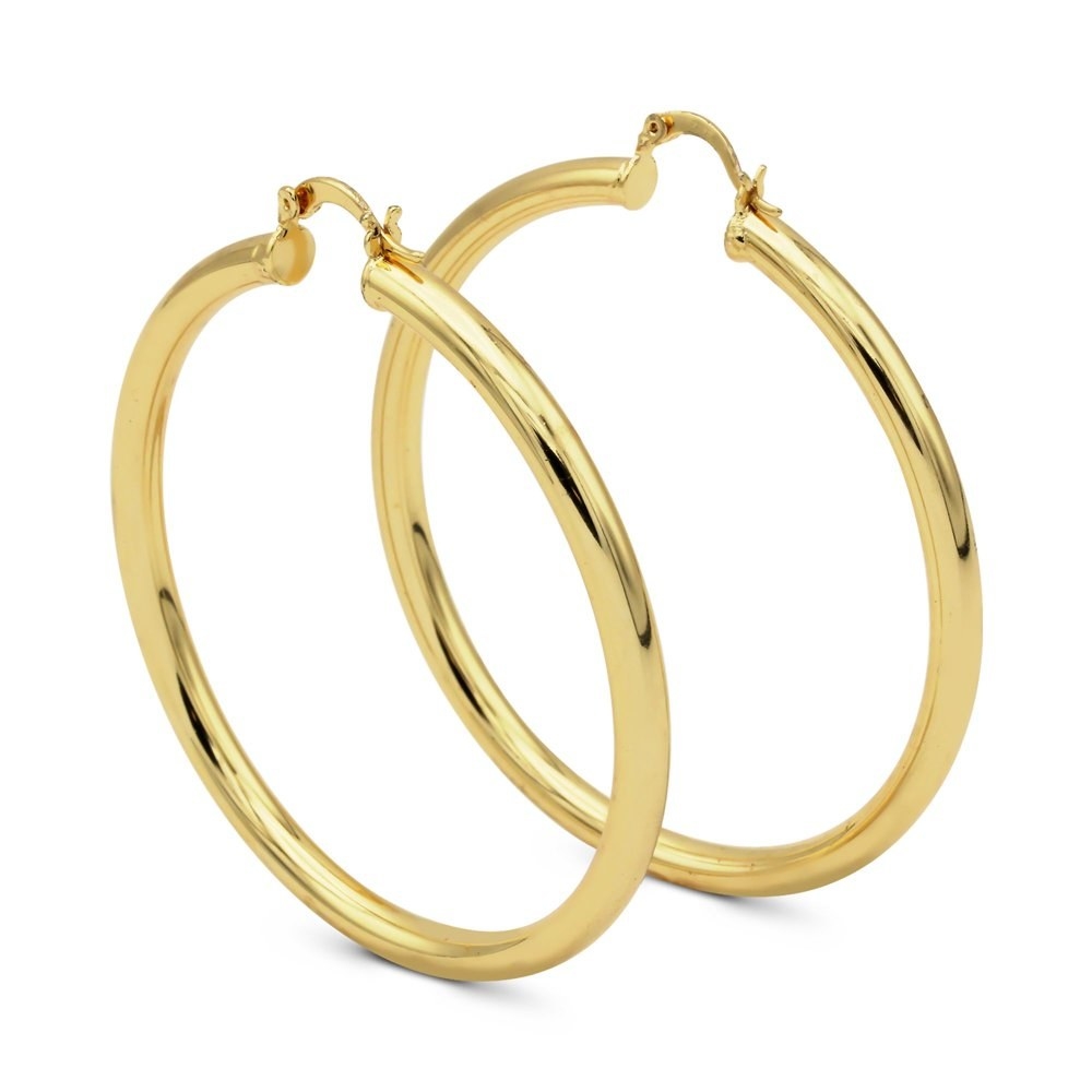 golden hoop earrings 