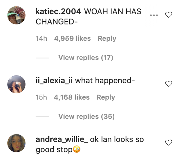 James Charles Instagrams Brother Ian