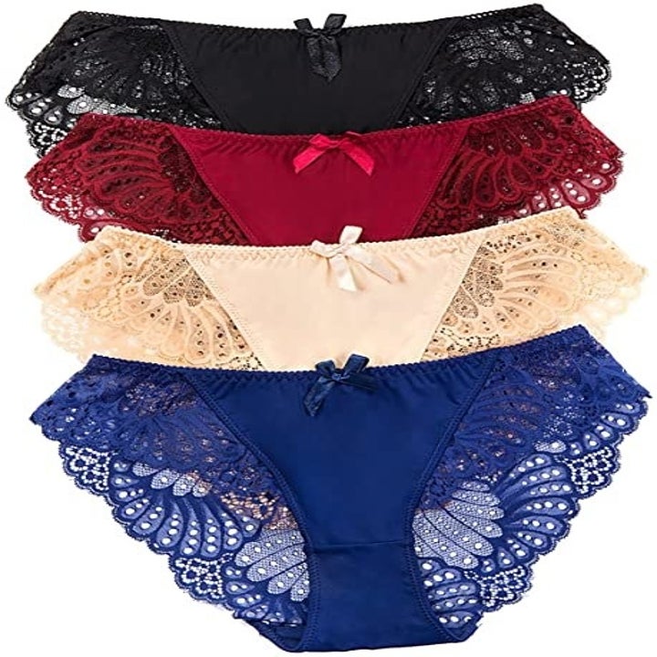 the different colors of panties