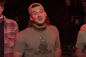 Morgan Wallen singing on 