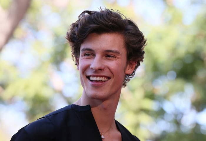 Shawn smiling
